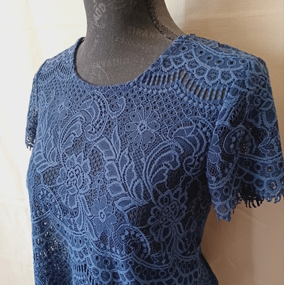 Maurice's Floral Lace Top - Picture 3 of 6
